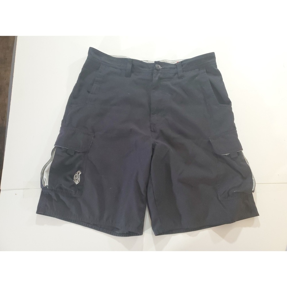 Vintage Y2K Tony Hawk Skateboards Cargo Shorts Black Size 34